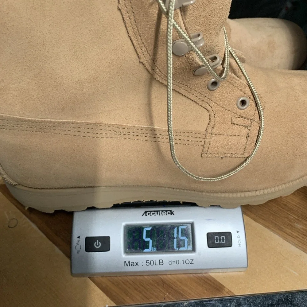 Belleville ICWT Military Combat Boots Tan Men's Sz 12R  Goretex, Vibram Sole NEW